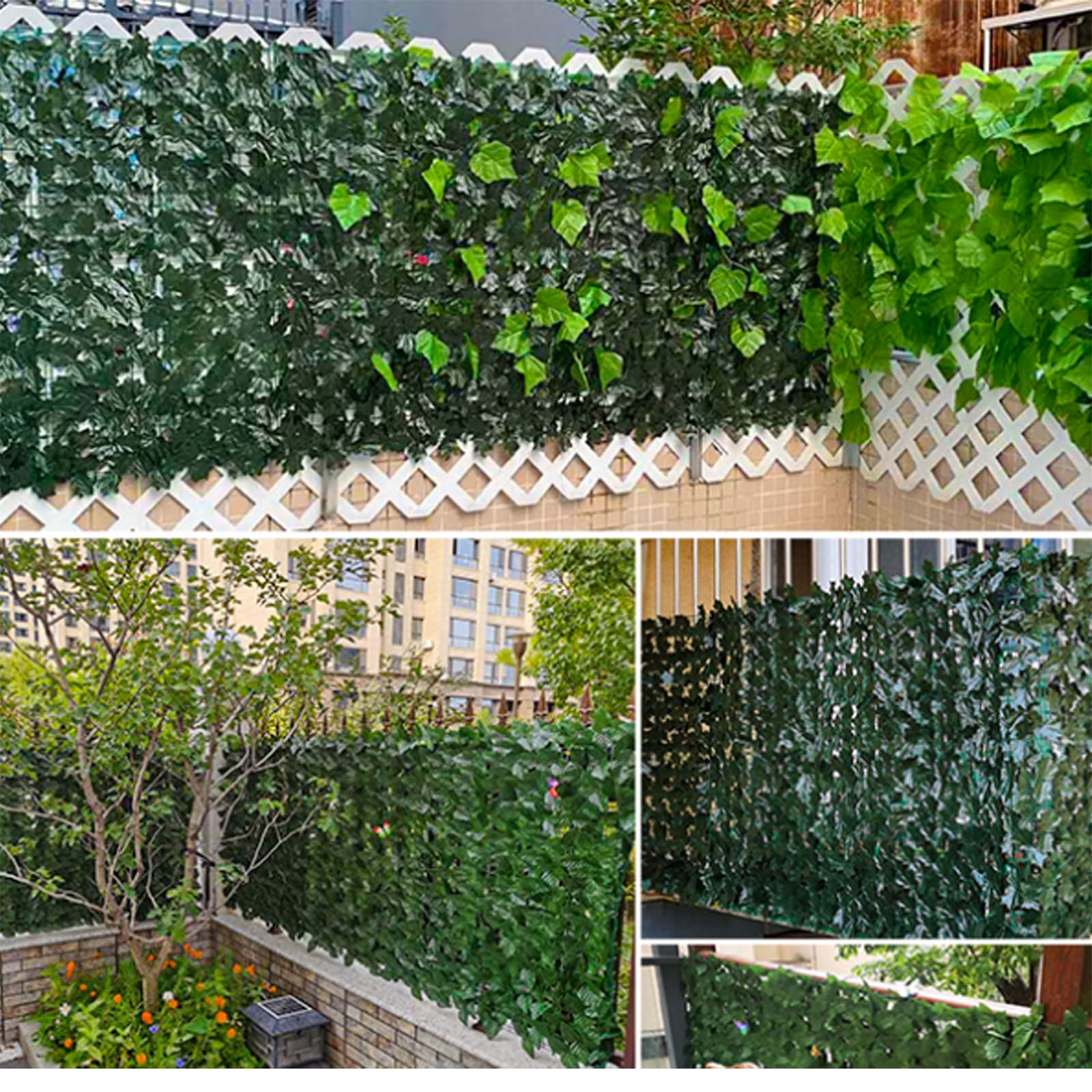 Comtelek outdoor patio privacy screen panels ideal for balconies and railings