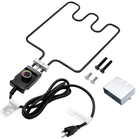 COMVIEE 1500W heating element with rectangular opening for consistent smoking results.