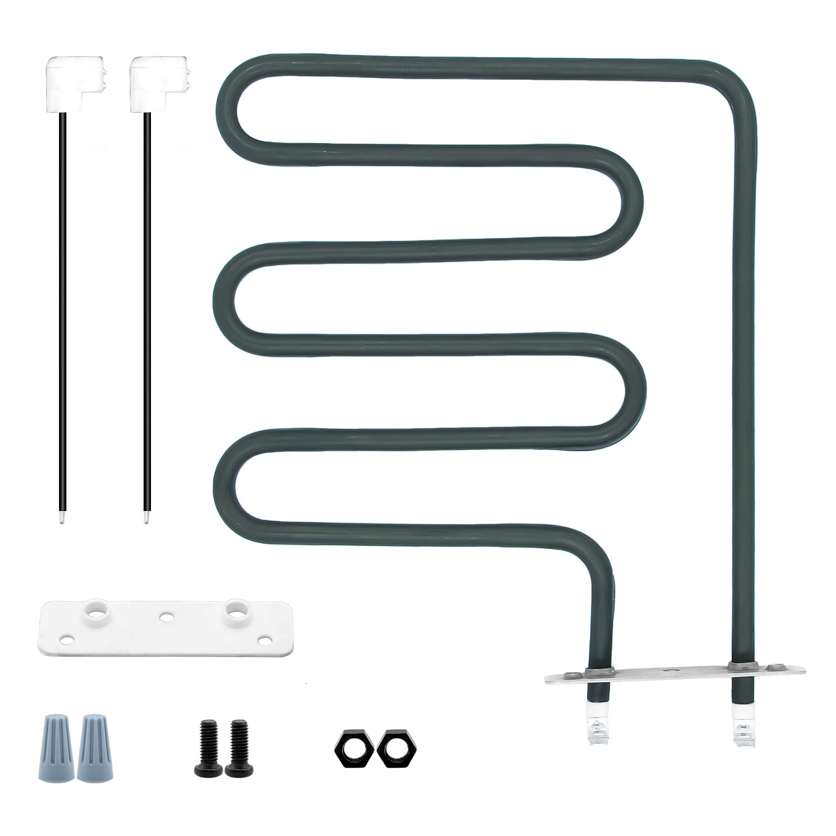 COMVIEE 800W heating element front view for Masterbuilt compatibility, reliable performance.