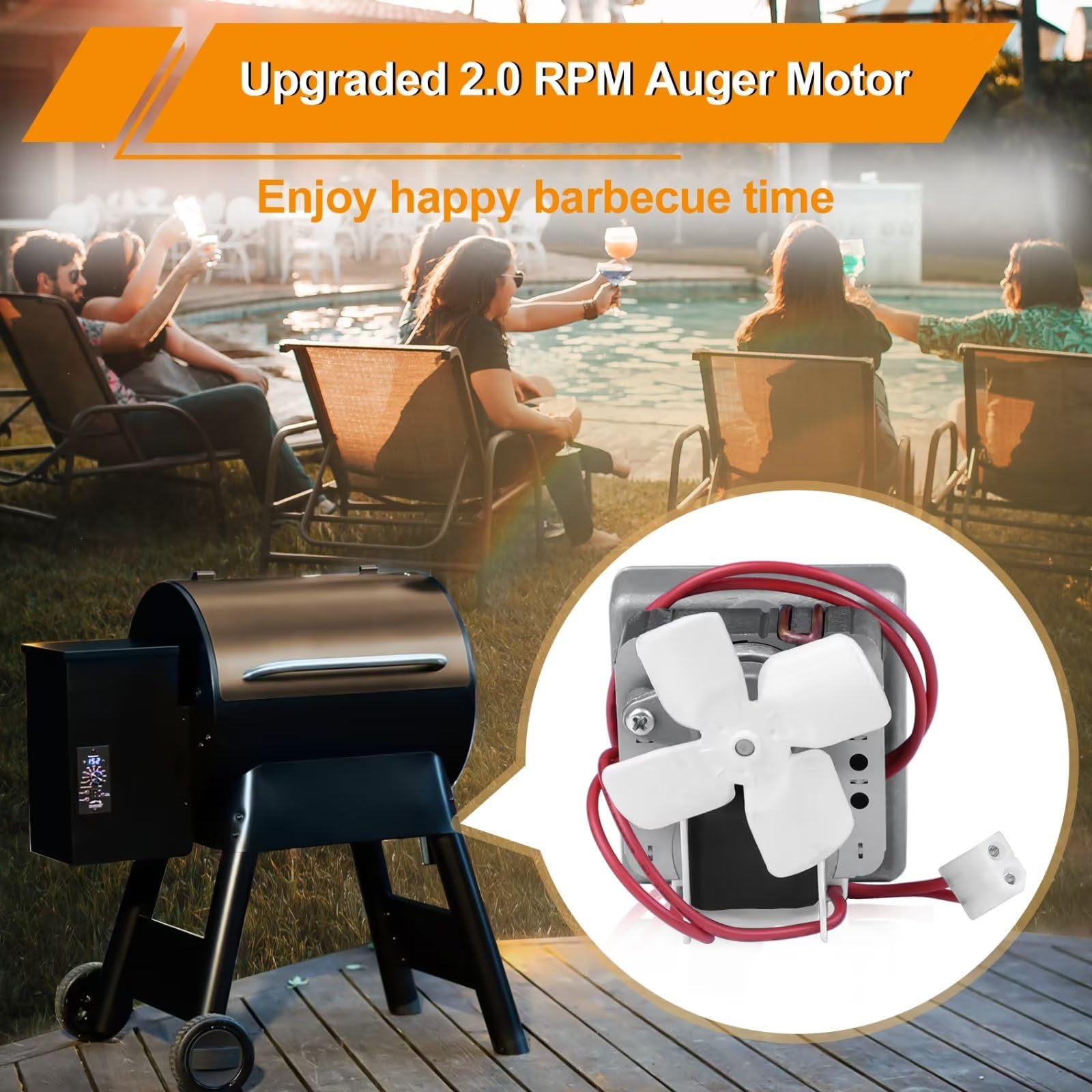 COMVIEE auger motor tested for reduced clogging and stable temperatures