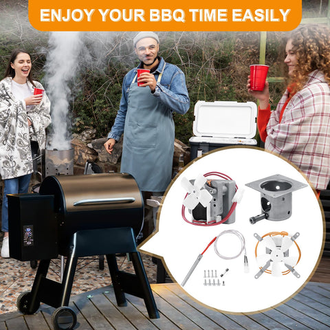 COMVIEE compatibility with Pit Boss, Traeger, Camp Chef pellet grills.