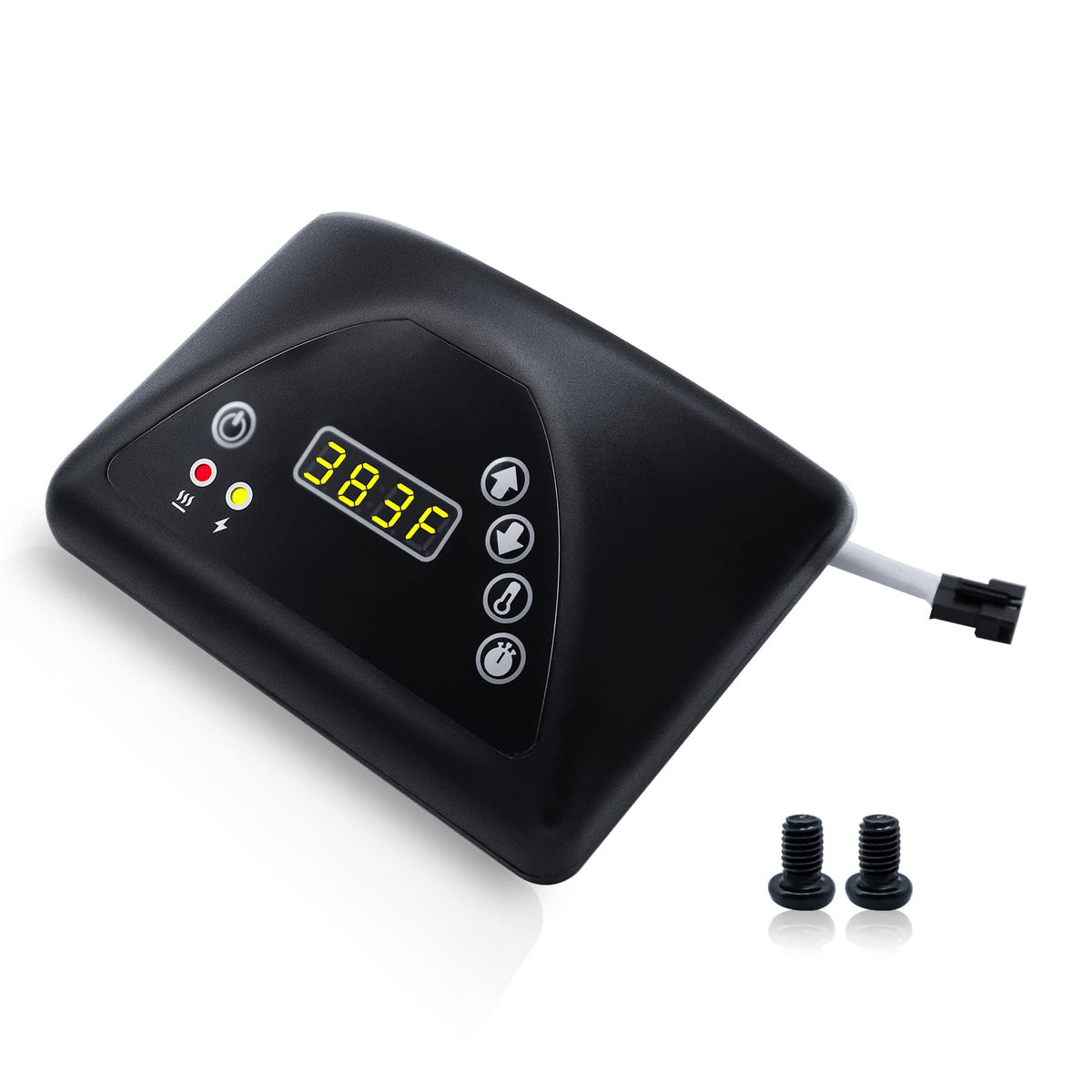 COMVIEE digital control panel front view for Masterbuilt smokers with precise temp control.