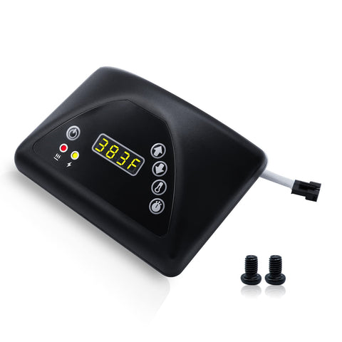 COMVIEE digital control panel front view for Masterbuilt smokers with precise temp control.
