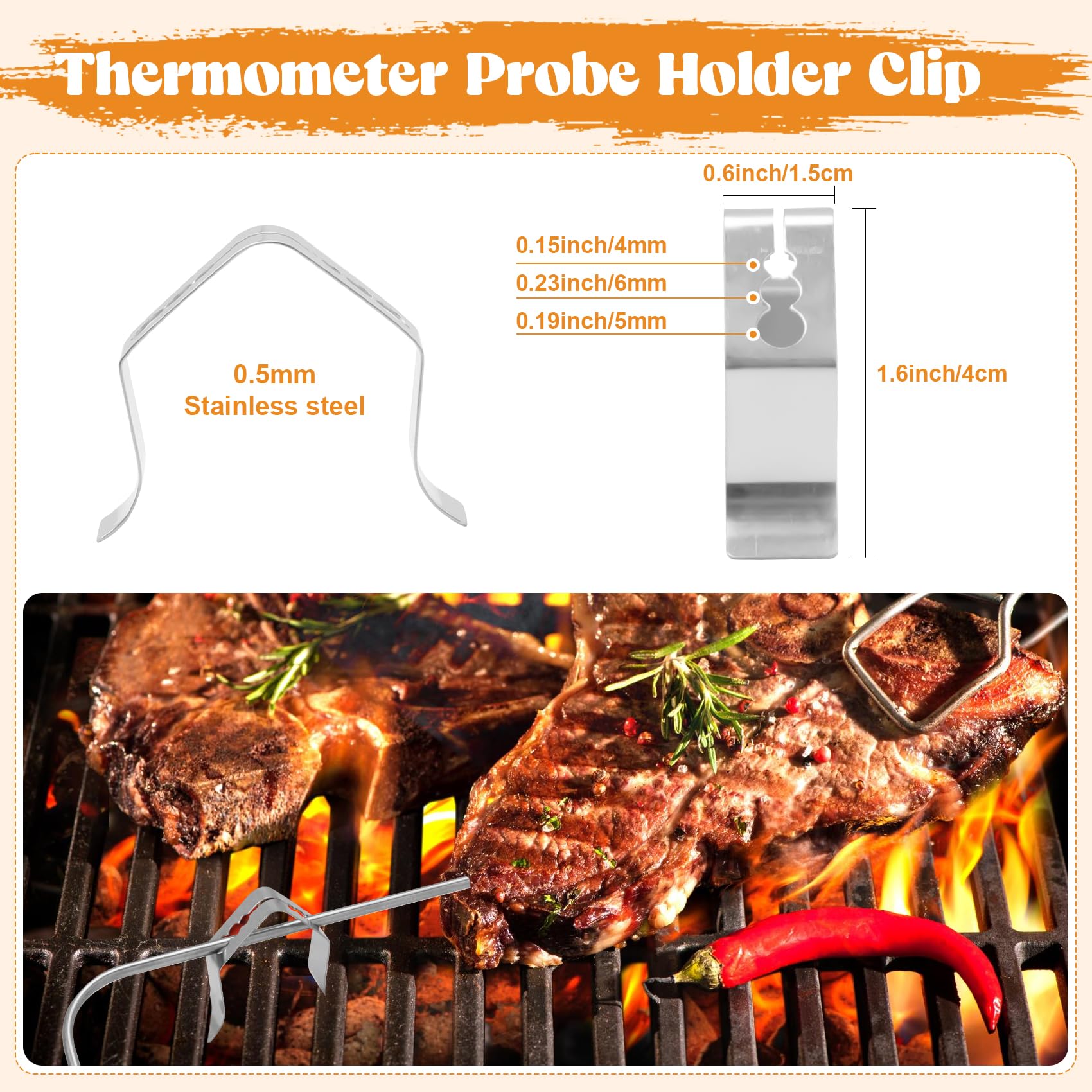 COMVIEE easy-cleaning tip helps maintain accurate readings.