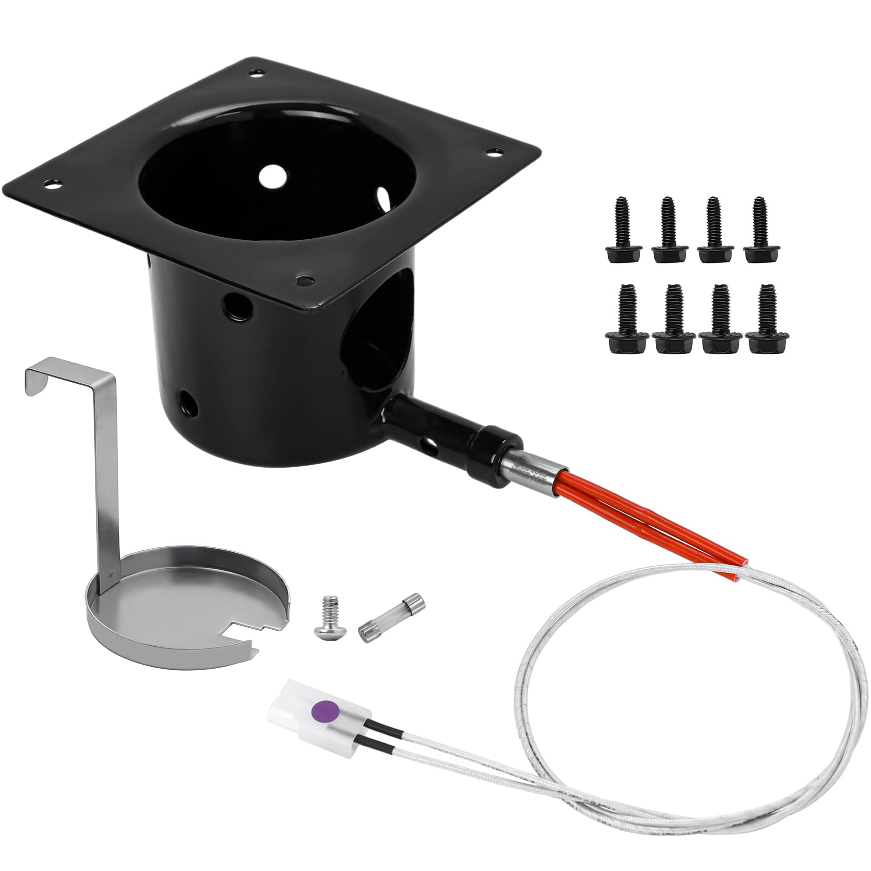 COMVIEE enamel fire burn pot showcases durable porcelain steel for lasting ignition