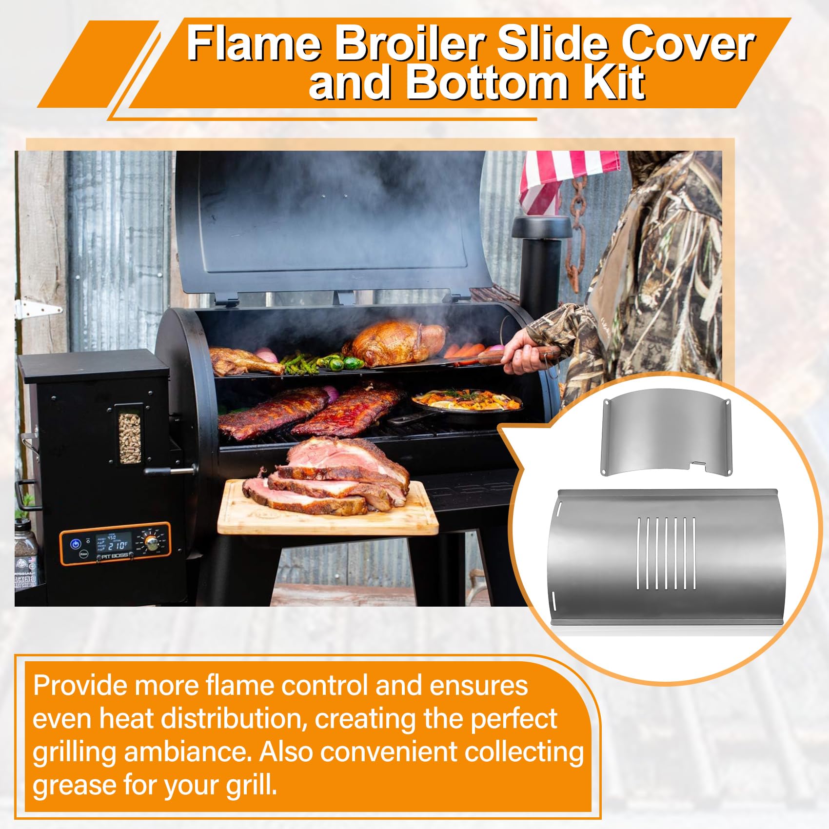 COMVIEE Bottom slide cover shows durable steel and easy maintenance