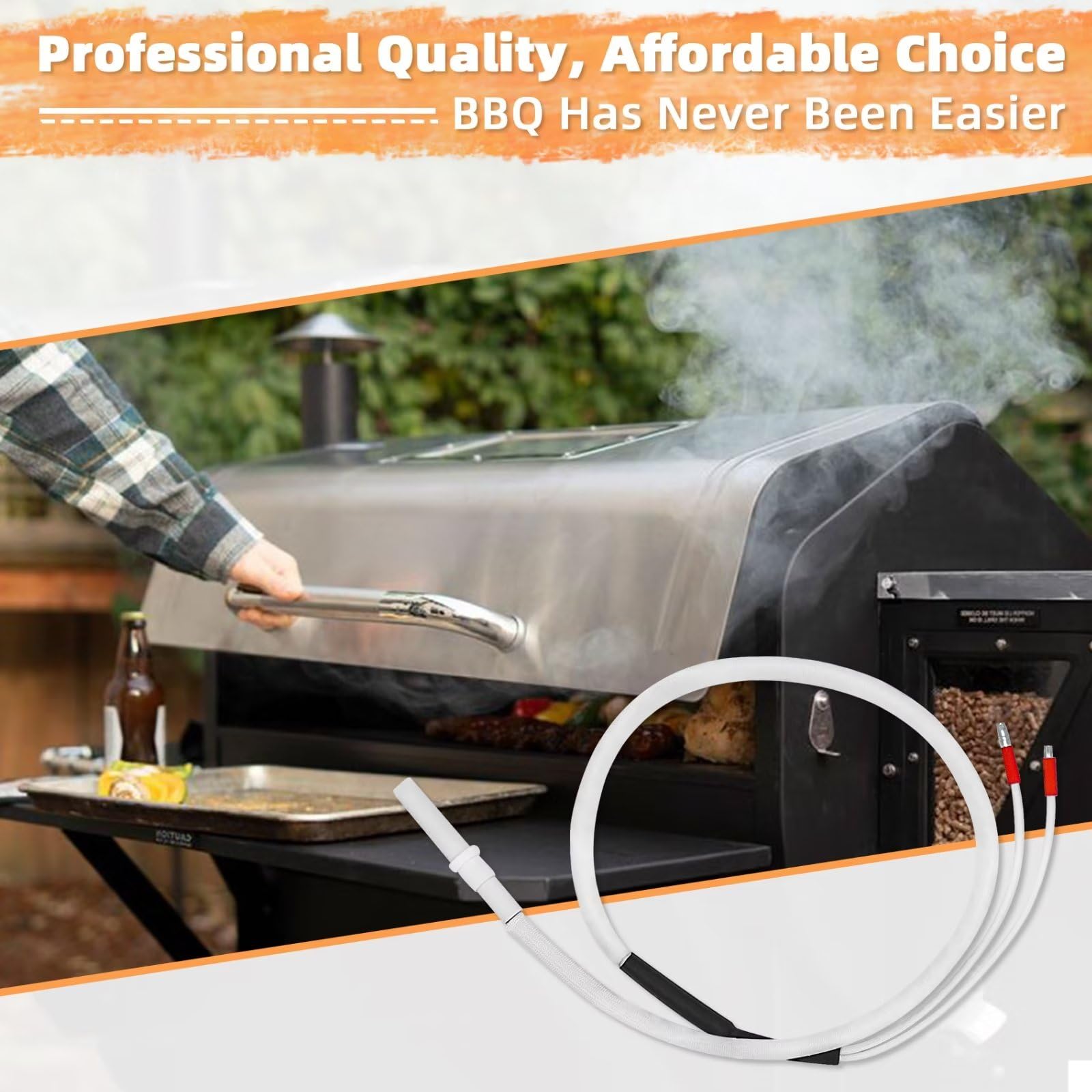 COMVIEE GMG ceramic igniter compatibility guide image for GMG models.