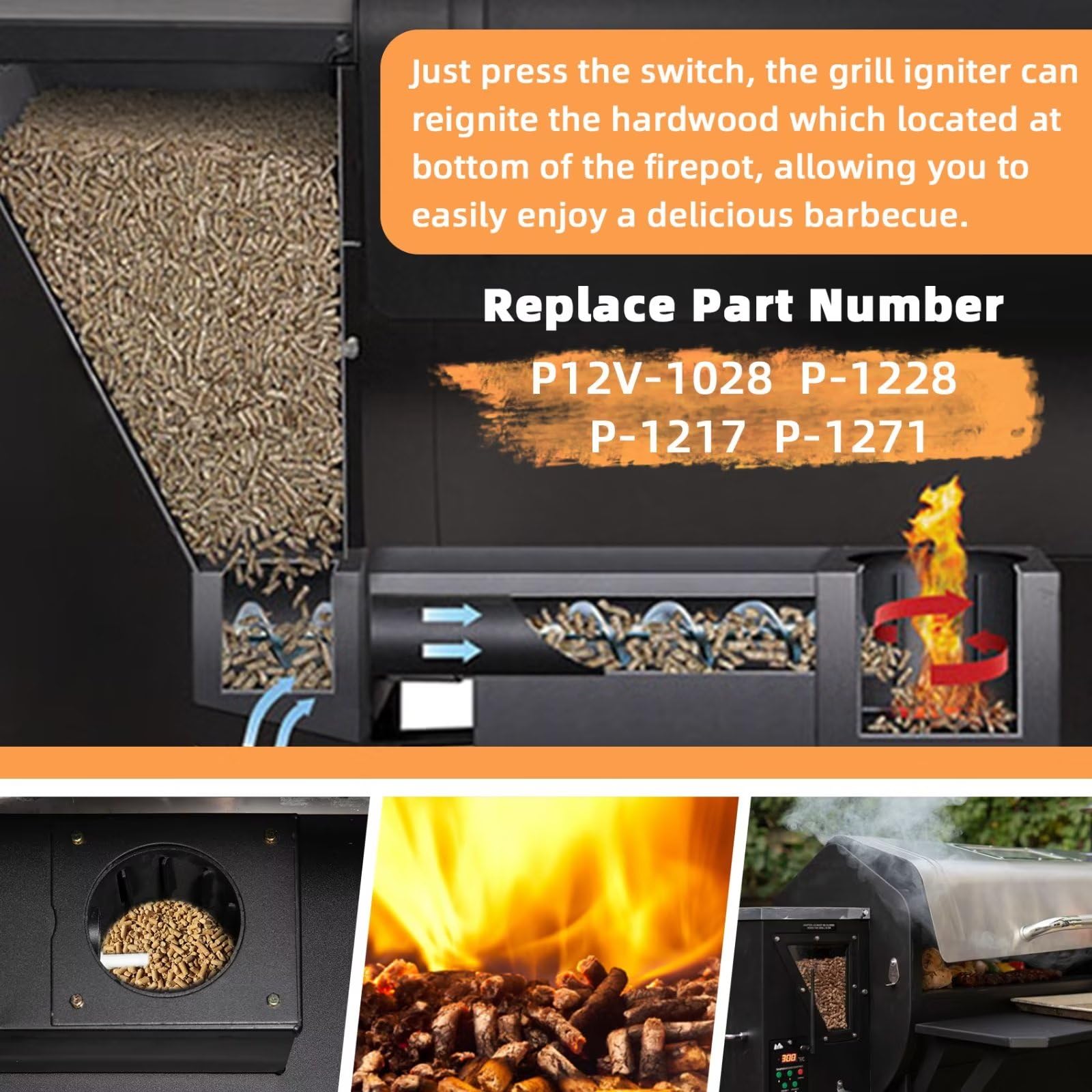 COMVIEE ceramic-igniter component designed for reliable ignition.