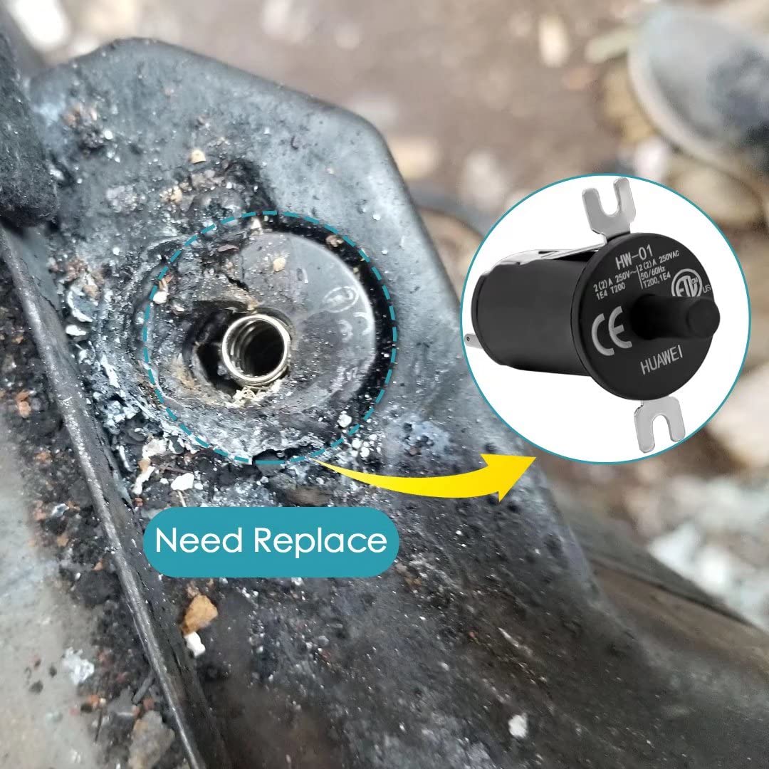 COMVIEE gravity-series lid switch replacement aids quick DIY repair