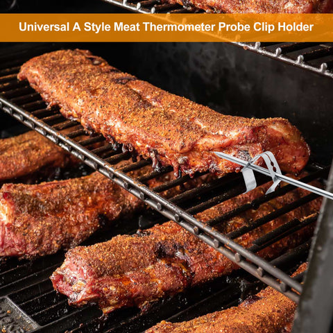 COMVIEE grill clips pack shown with probes for secure setup