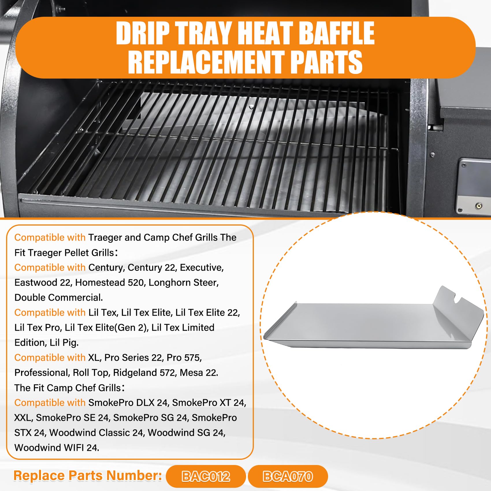 COMVIEE heat diffuser tray close-up showing durable construction