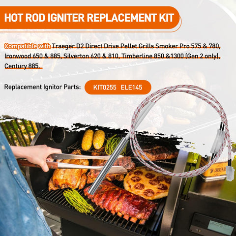 COMVIEE high-density heating element for longer life and stable ignition performance.
