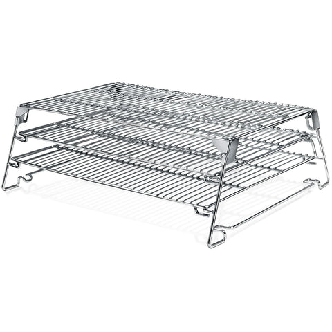 COMVIEE jerky rack fits barrel-style smokers for scalable cooking space.