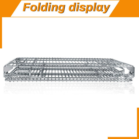 Shelves slide out for quick loading and easy cleaning after cooks.