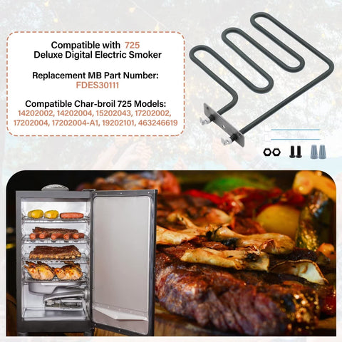 COMVIEE Masterbuilt compatibility label on the element for easy model match.