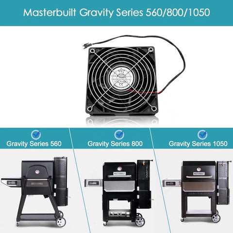 COMVIEE in-use on Masterbuilt grill demonstrating steady temperature control