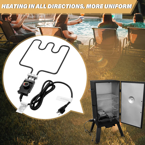 COMVIEE Masterbuilt-models-compatible heater supports multiple units.