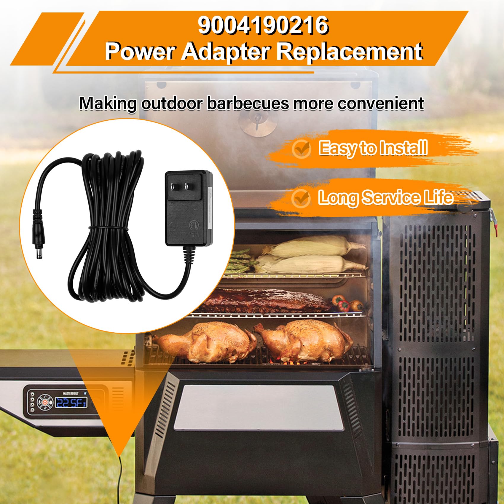 COMVIEE 18 AWG copper conductors support safe outdoor use with grills.