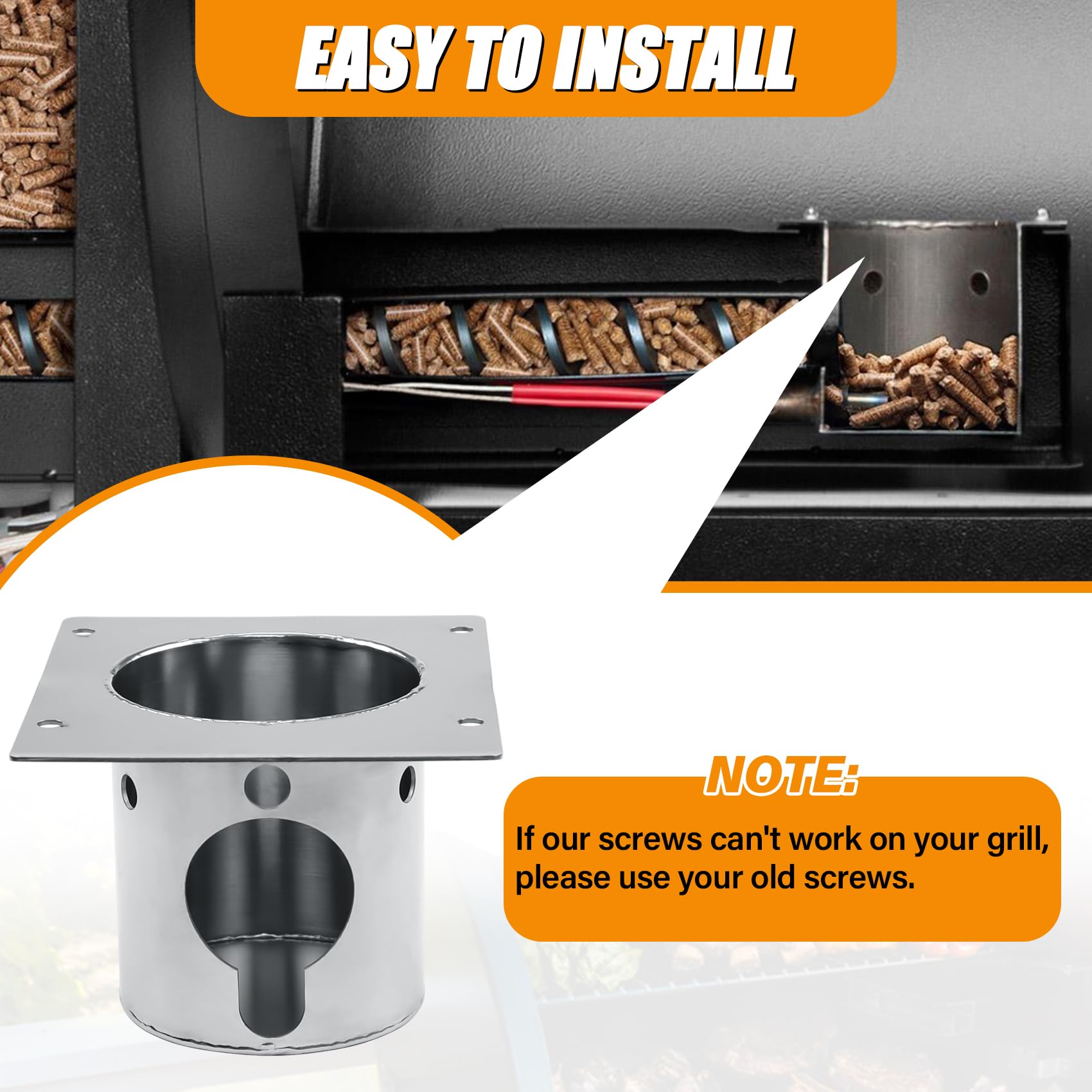 Pit Boss burn pot replacement set keeps grill ready.