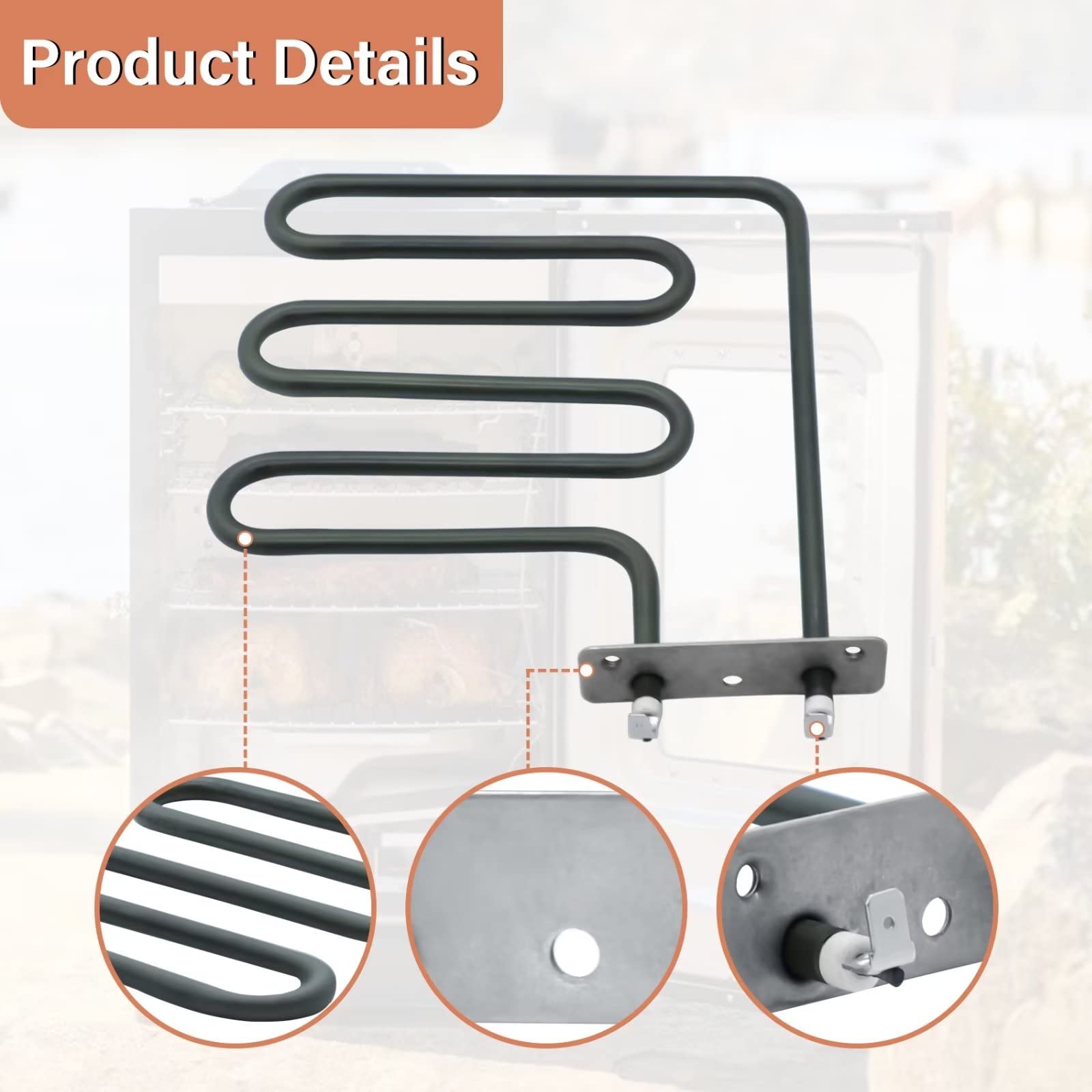 COMVIEE replacement gasket and screws for secure installation.