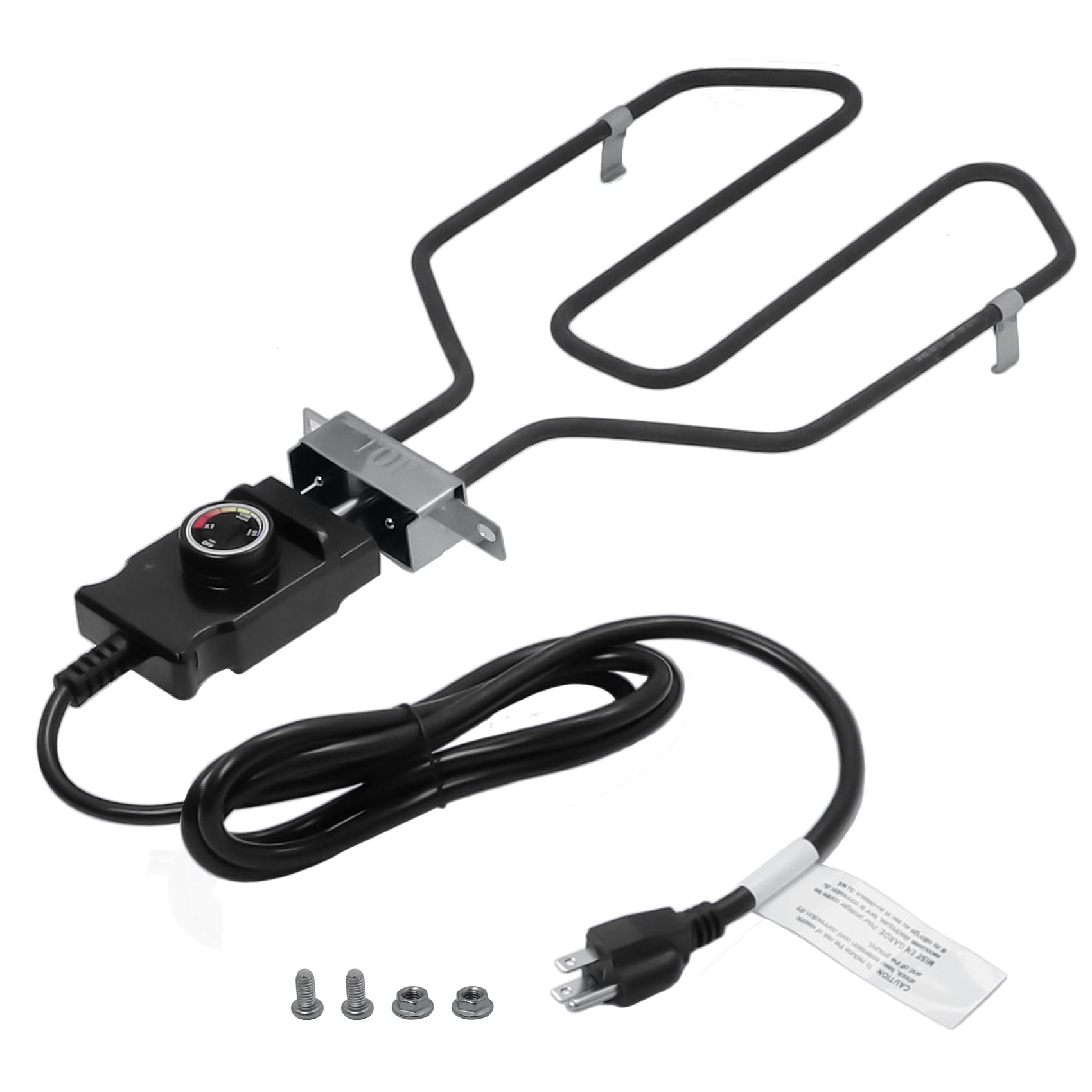 COMVIEE 1650W heating element side view provides stable heat for smoking