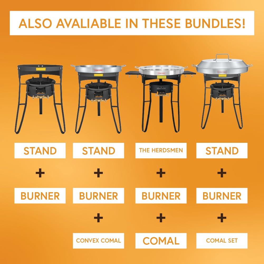 Concord backyard cooking stand offers durability for home outdoor grilling