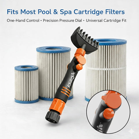 Concy universal filter cleaner compatibility helps standard hoses work with common filters
