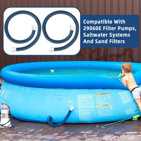 Conderyang hoses versatile for pools, hot tubs, spas, and gardens.