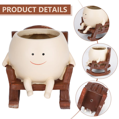 CONNOVA planter features a drainage hole with removable plug.