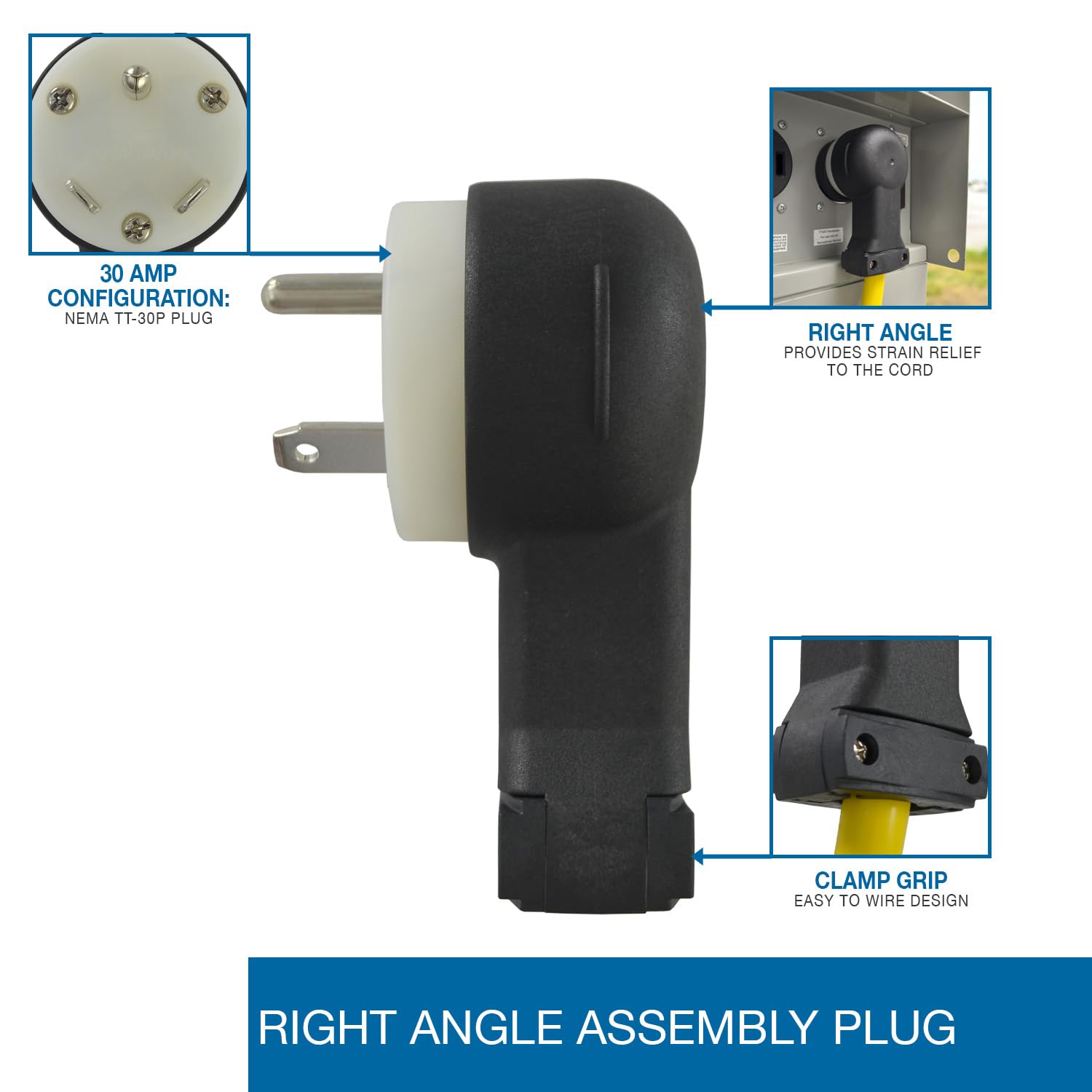 Conntek ASTT-30P straight blade side view for quick TT-30P replacements