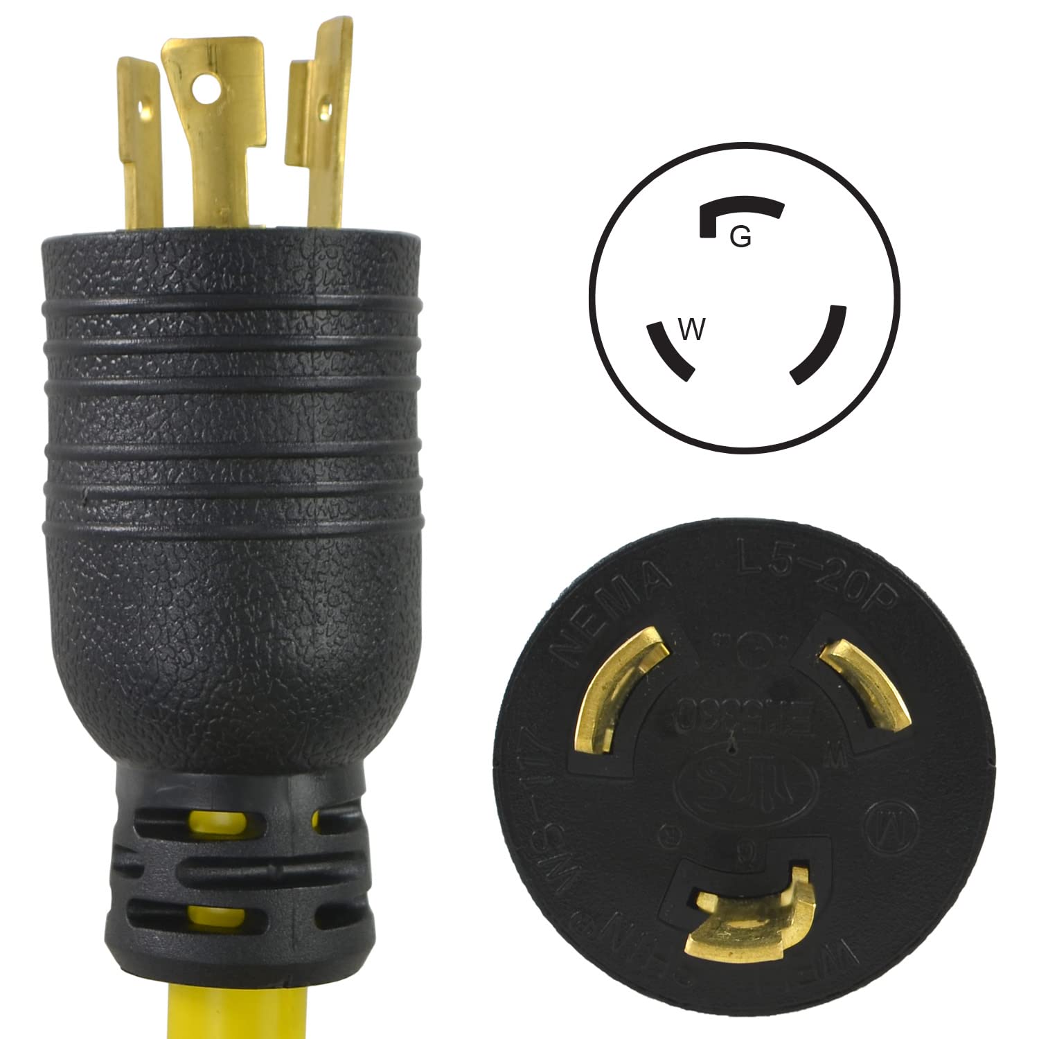 Conntek PL520520 STW 12/3 cable highlighting durable construction.