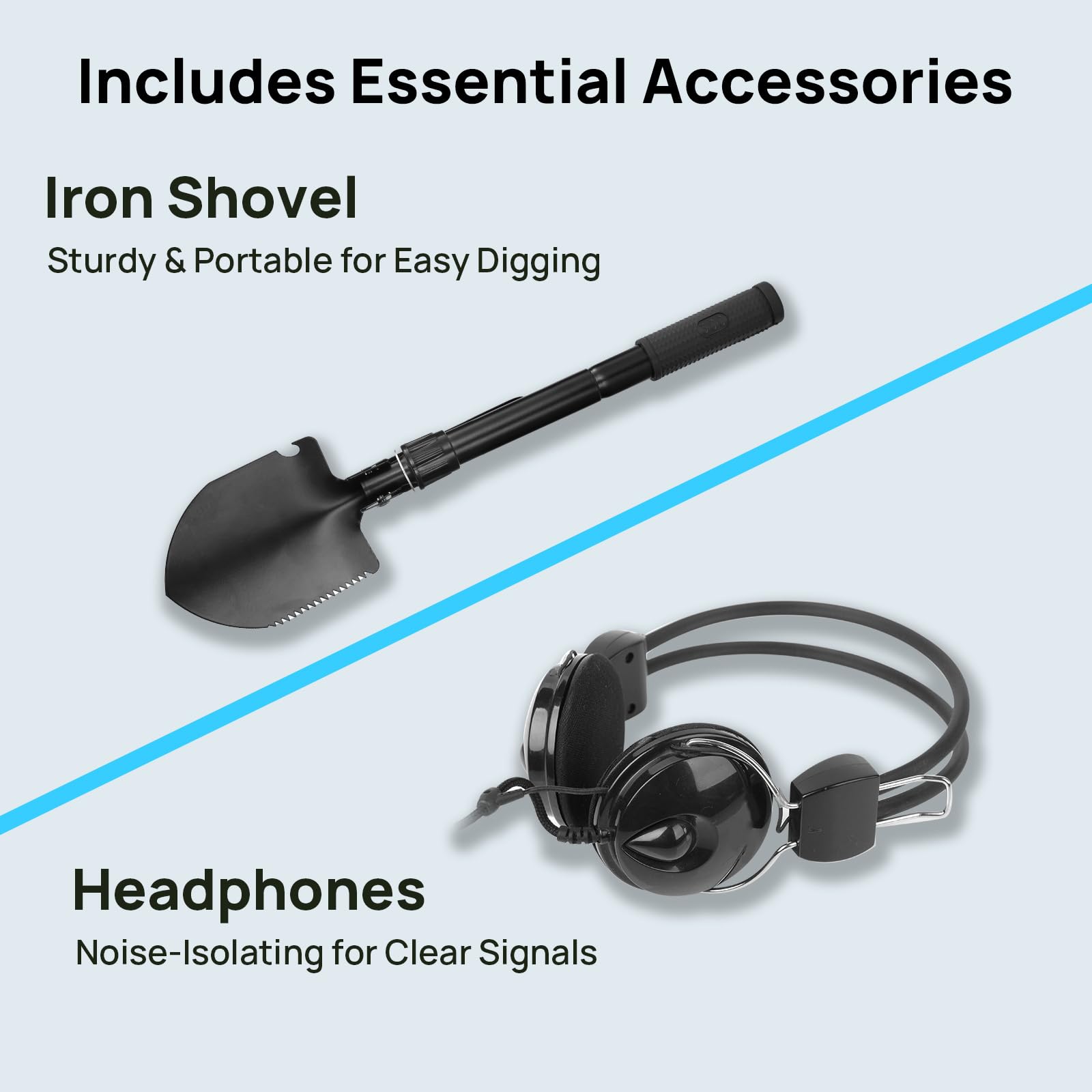 Consciot gift-ready metal detector for boys and girls' outdoor exploration