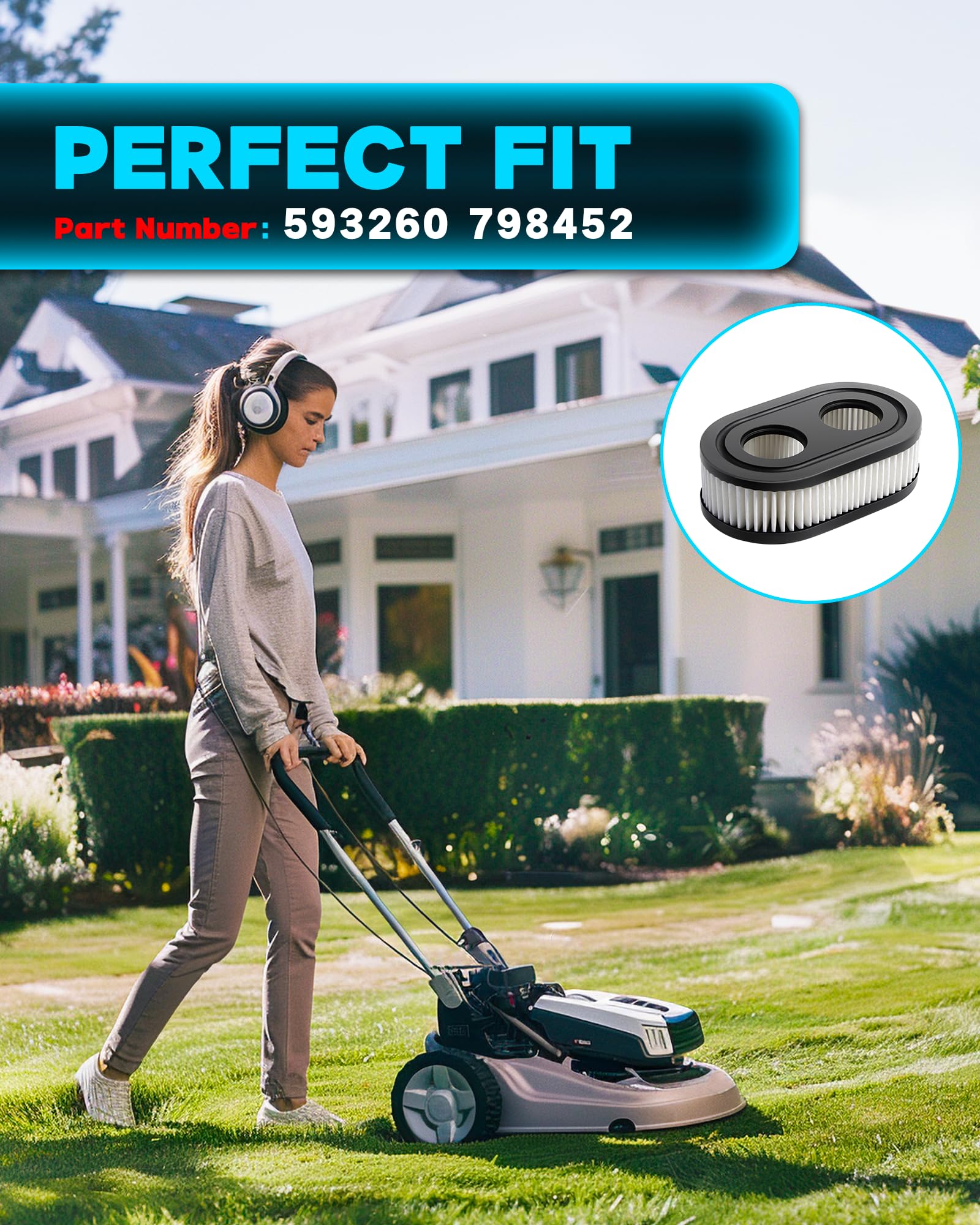 ConsoLife pre-filter 4-pack catches larger debris before reaching the main filter, extending life.