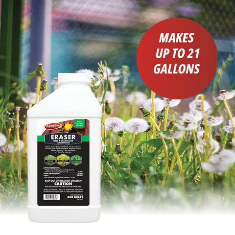 Control Solutions Eraser spray application image demonstrates easy, rainproof performance within hours.