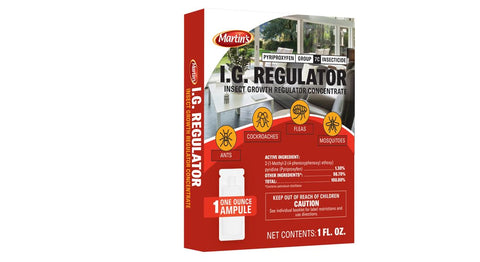 IG Regulator bottle with label graphic highlighting part number and usage notes.