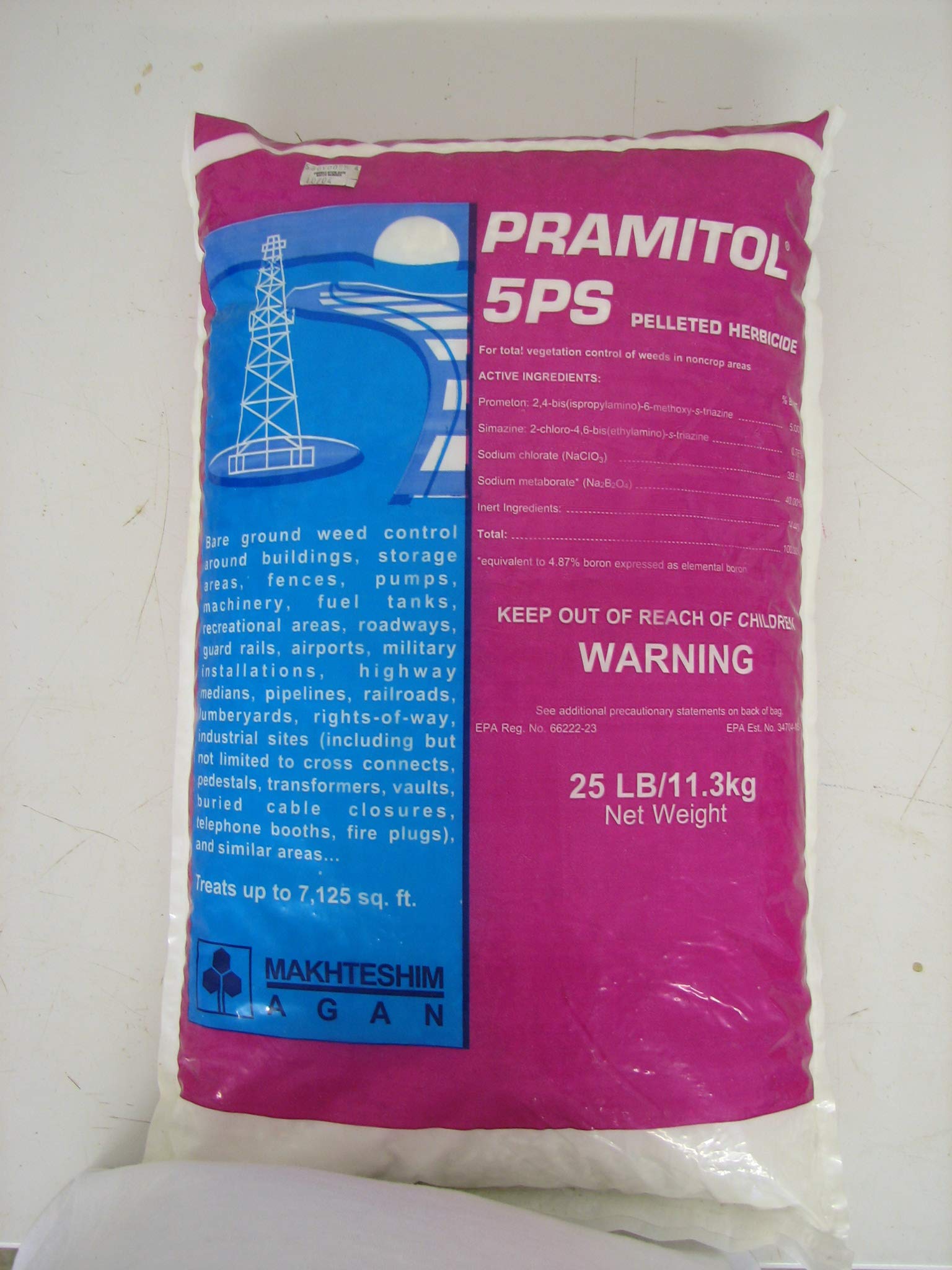 Mana Pramitol 5PS soil sterilizer provides long-lasting weed prevention around buildings and utilities