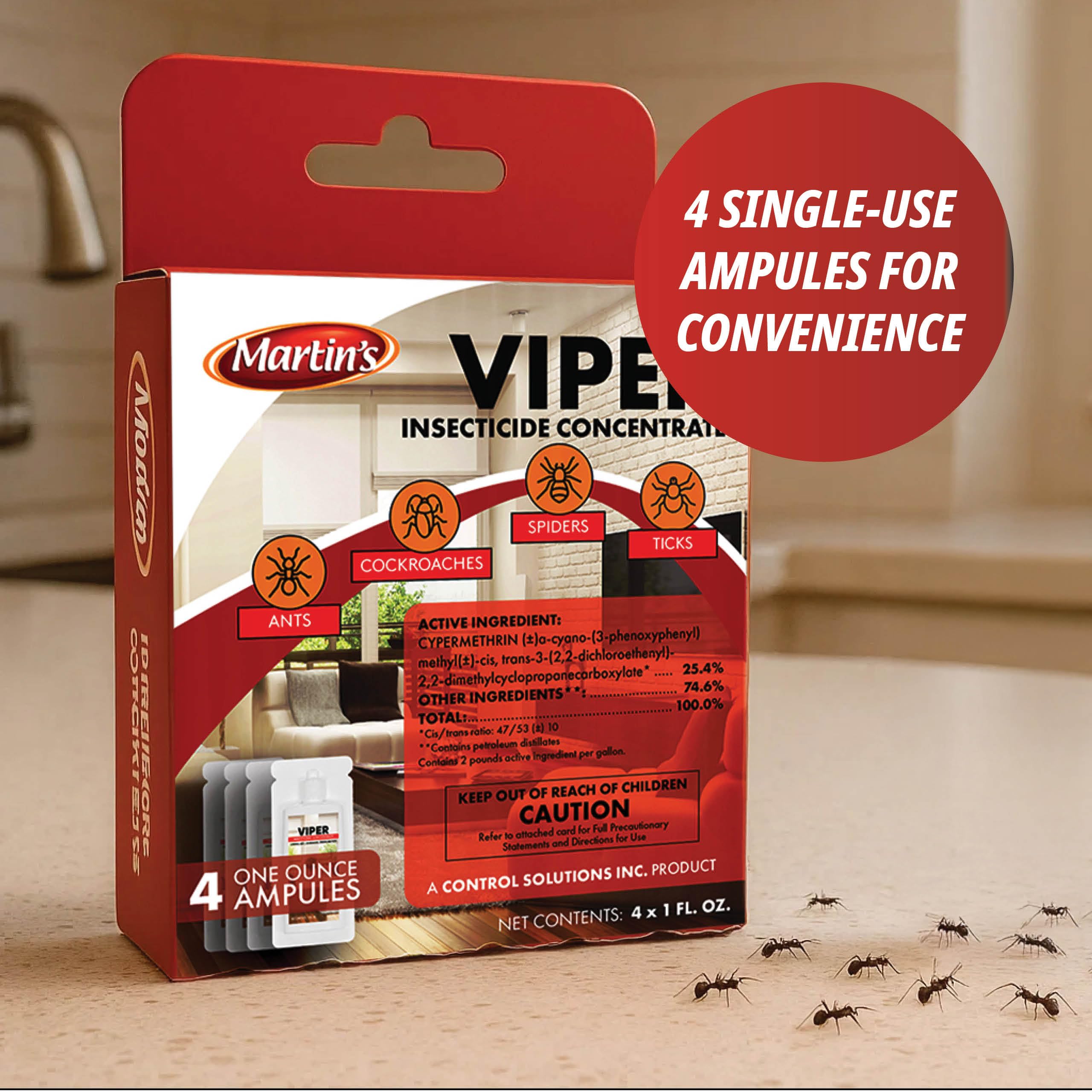 Control Solutions Martins Viper EC indoor use for nonfood areas