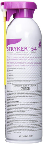 Control Solutions Stryker 54 aerosol can closeup for quick contact kill