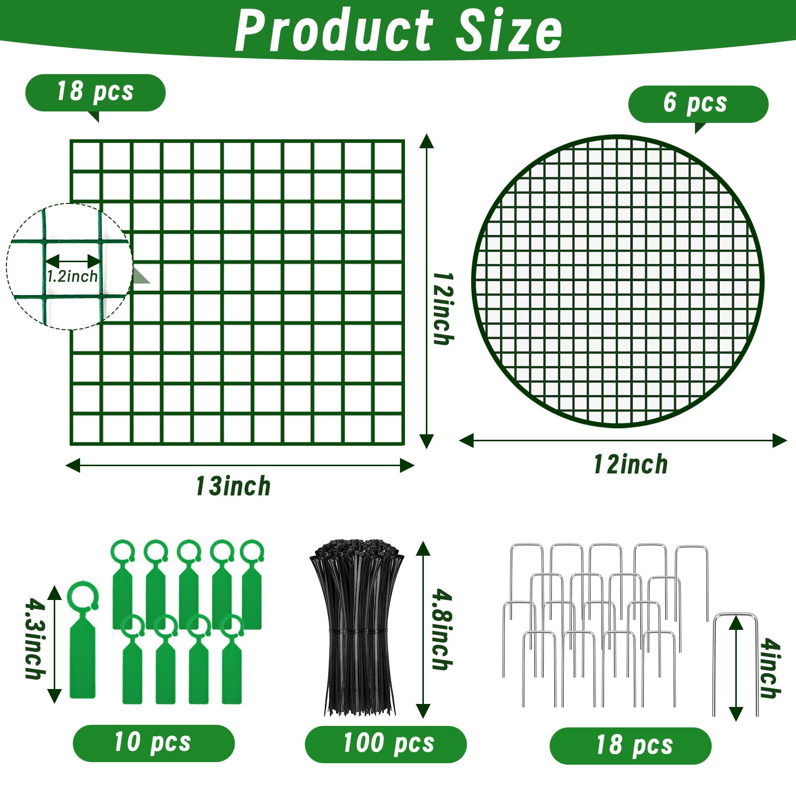 Detachable dome lid adds flexible coverage for seedlings and young plants.