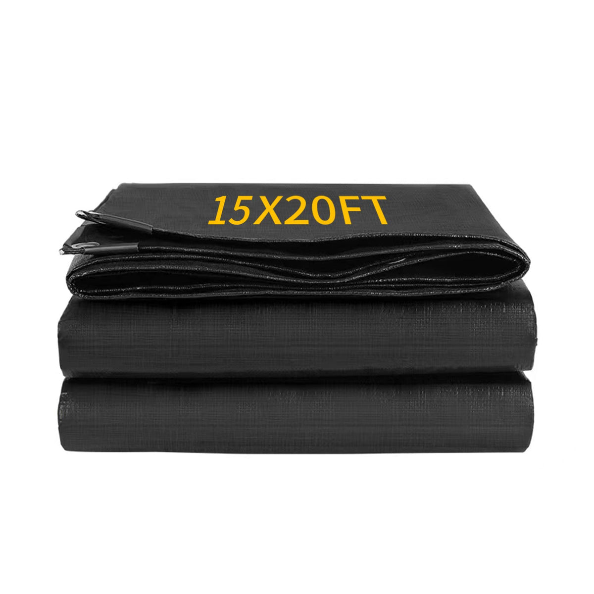 Coocure pond liner with hemmed edge and buttonholes for secure installation.