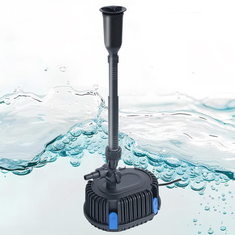 COODIA submersible pond pump delivers steady flow for koi ponds and features reliability