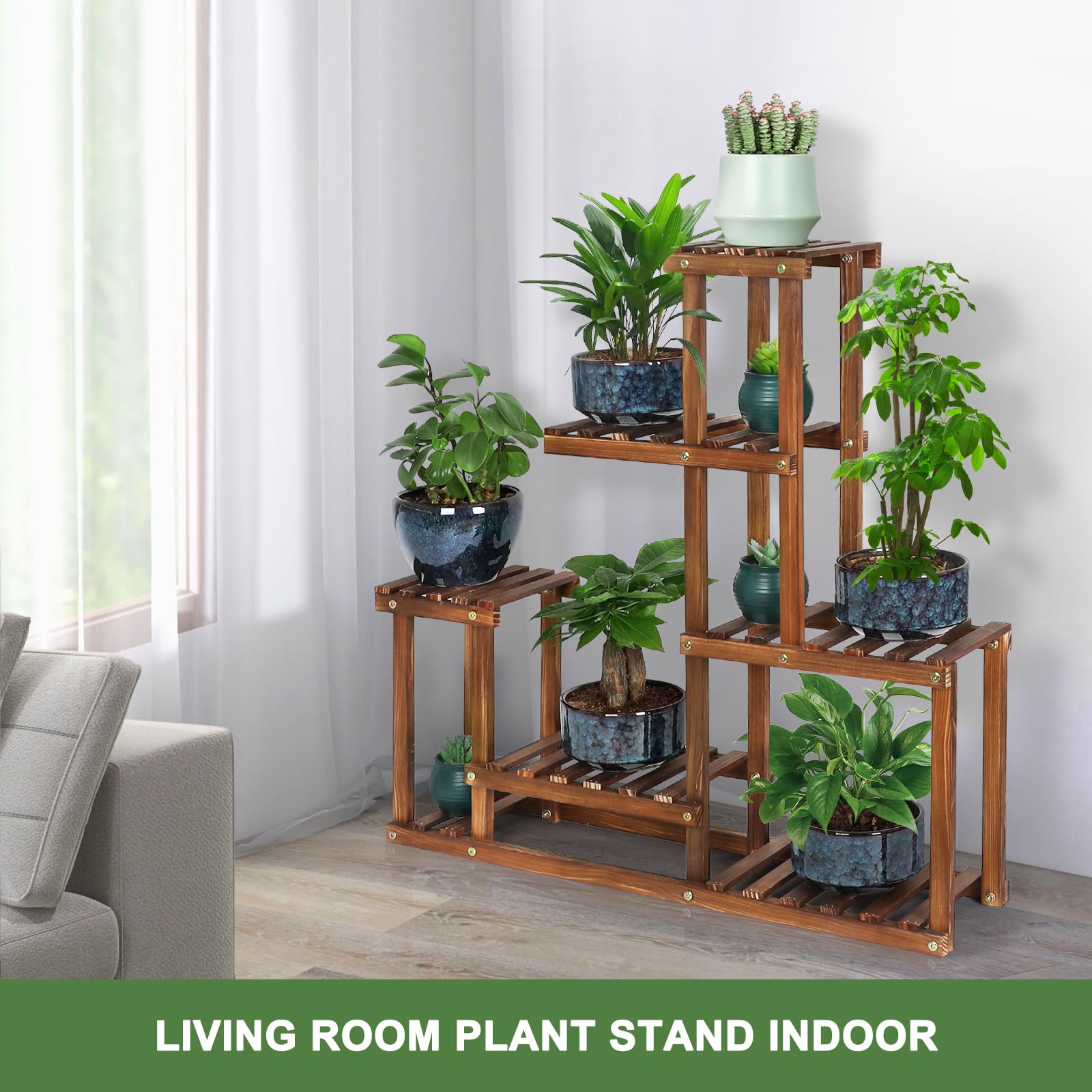 COOGOU indoor-outdoor friendly design suits living rooms, balconies, and patios beautifully.