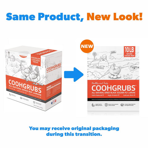 COOHGRUBS versatile protein source for poultry and other birds