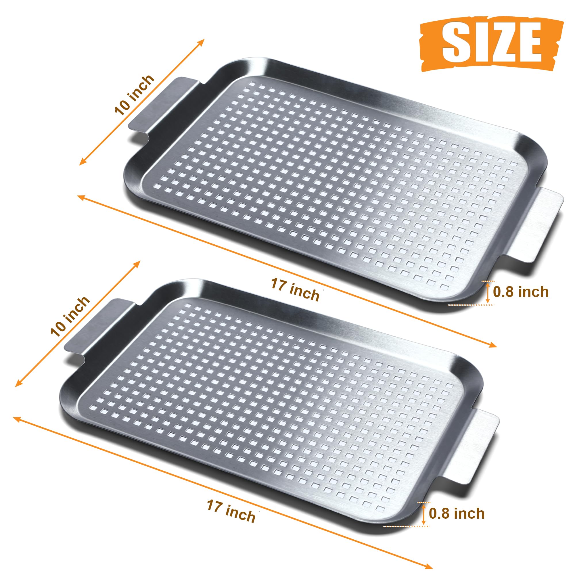 Cook Time perforated food tray designed for vegetables and seafood.