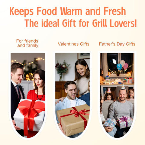 COOKHDIY BBQ blanket perfect gift for dad and grill lovers.