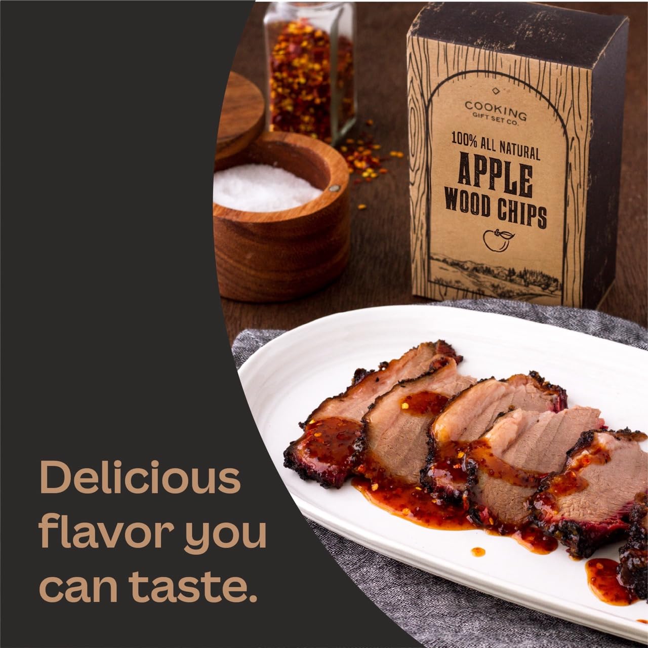 Cooking Gift Set packaged as a ready-to-gift grilling present.
