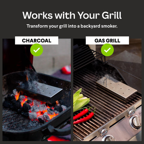 Cooking Gift Set compact design fits most gas or charcoal grills.