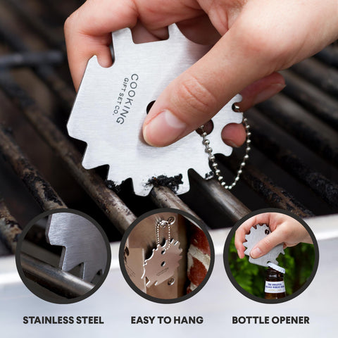 Cooking Gift Set hinged lid refills chips without heat loss