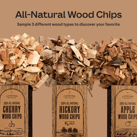 Cooking Gift Set smoked hickory sea salt accents BBQ flavor