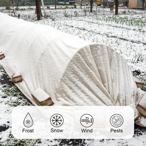 Cookmaster breathable frost cloth lets air and moisture through.